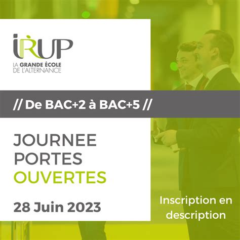 irup avis|IRUP, grande école de lAlternance Bac+2 à Bac+5。